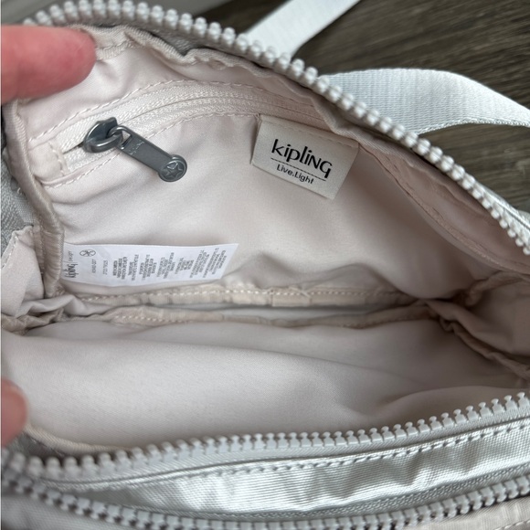 Kipling waist crossbody bag silver - Picture 4 of 6